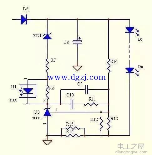 TL431的几种恒流方式_TL431恒流电路图