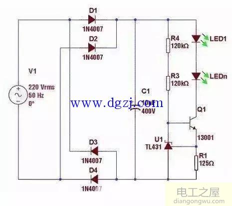 TL431的几种恒流方式_TL431恒流电路图