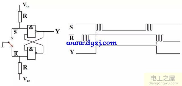 触发器应用举例电路图