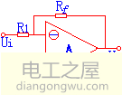 运算放大器反向比例和同相比例电路