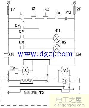 无局放工频试验变压器工作原理及接线图