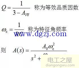 有源低通滤波器电路图及幅频响应曲线