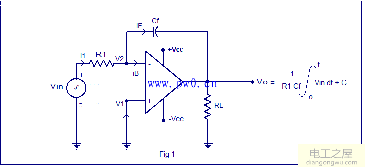 运放积分电路原理和作用