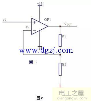 运算放大器同相放大反相放大的区别