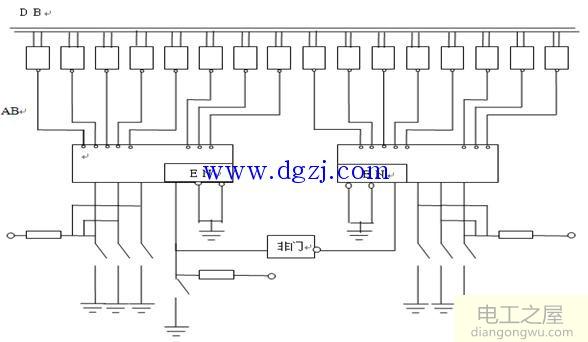 74LS138译码器和存储器电路图