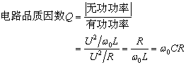 GLC并联谐振电路的特征