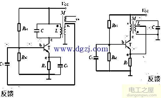 变压器反馈式LC振荡电路分析