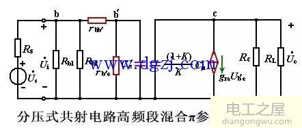 分压式稳定工作点电路的频率响应