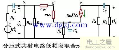 分压式稳定工作点电路的频率响应