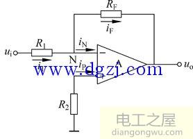 反相比例运算电路原理