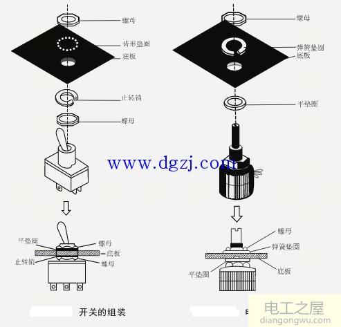 元件电路板安装顺序及安装形式图解