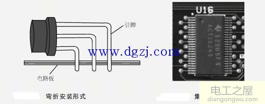 元件电路板安装顺序及安装形式图解