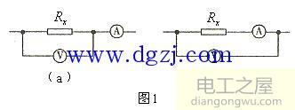 伏安法测电阻内接外接法的选择