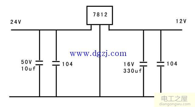 直流稳压电源的制作方法及电路图