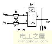 比例运算和差动运算电路图及原理