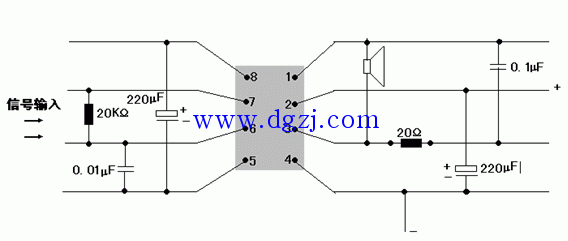扩音机的电路原理图分析
