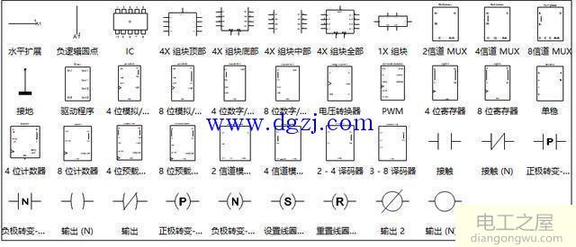 电路图符号大全及电路图元件符号大全