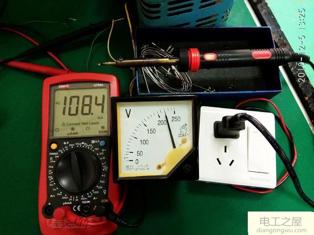 220V/30W电烙铁作为阻性负载加一个二极管能降低电流和功率吗