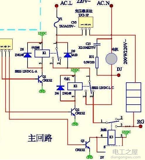 阻性负载电路中串联一个二极管可以实现半功率工作吗