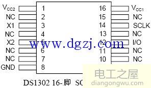 时钟芯片ds1302中文资料及引脚说明