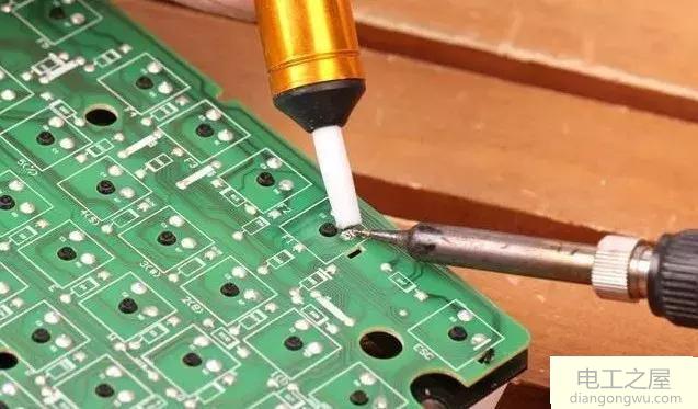 电路板正确的更换零件的方法