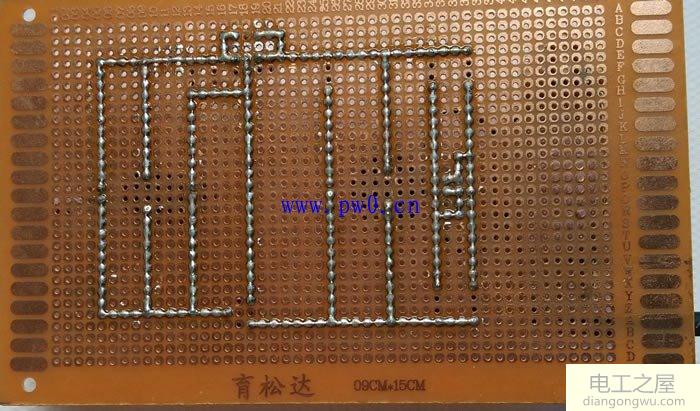 LM317可调直流稳压电路图设计与制作