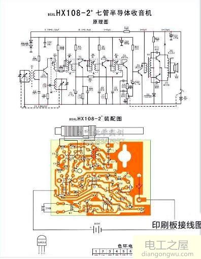 收音机调谐电路工作原理图