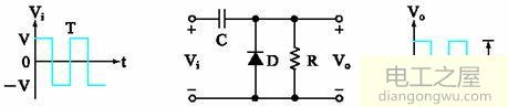 什么是二极管钳位电路图及工作原理