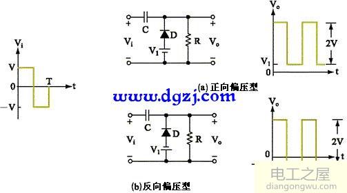 什么是二极管钳位电路图及工作原理