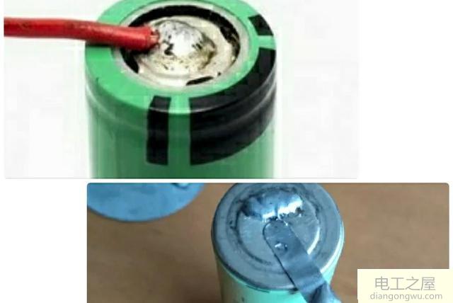 电烙铁焊接18650锂电池的简单方法