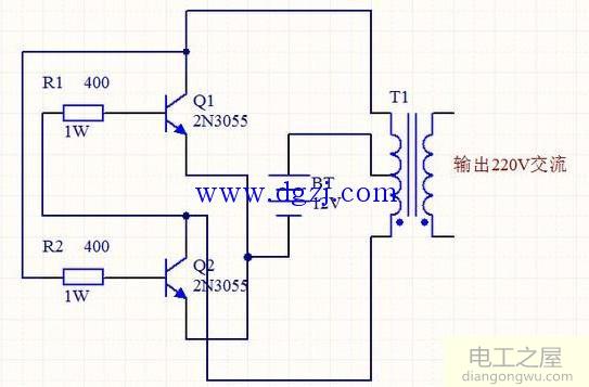 12v转220v逆变器制作_12v转220v逆变器电路图