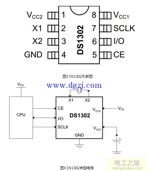 ds1302实时时钟电路原理与特性