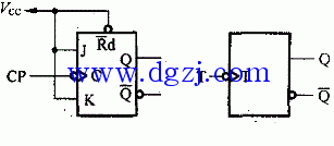 jk触发器转换t触发器<a href=http://www.diangongwu.com/zhishi/dianlutu/ target=_blank class=infotextkey>电路图</a>