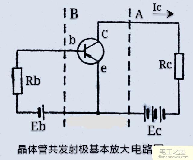 共射基本放大电路中rb的作用是什么