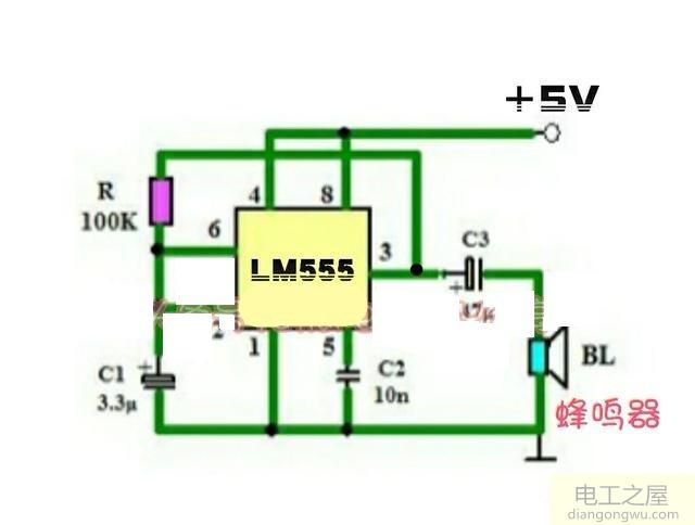 电磁炉蜂鸣器拆下来后怎么才能发出响声