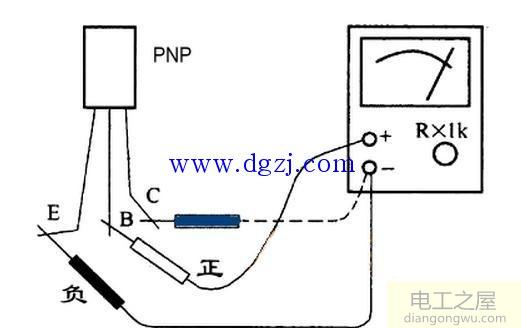 万用表测量三极管基极方法口诀