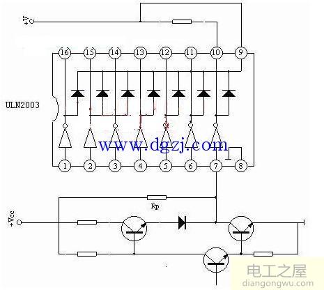 uln2003引脚功能介绍图