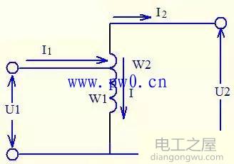 自耦变压器工作原理图