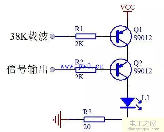 红外遥控原理图_红外遥控器的通信原理