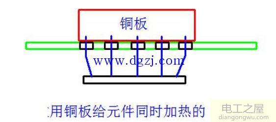 电路板元器件拆卸方法图解