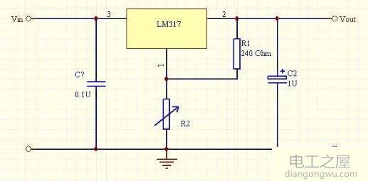 LM317引脚识别方法