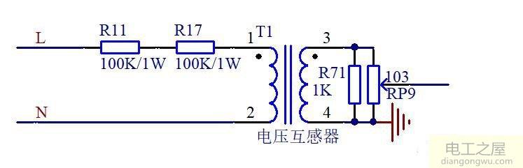 交流电压220V如何用单片机测量电压