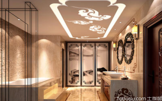 中式浴室灯