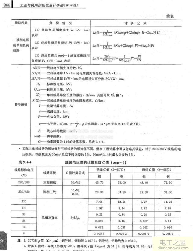 电力线路的电压是怎么计算的?有哪些因素会影响到电压降