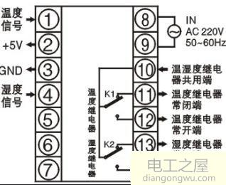 温度控制器电路分析