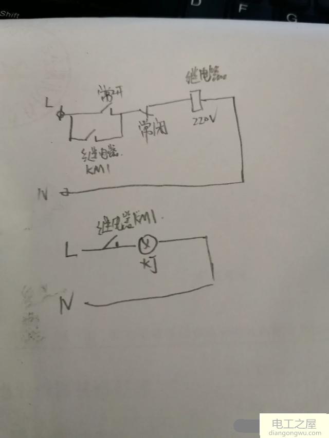 常开常闭开关能接灯吗