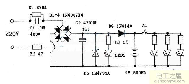 LED手电筒不亮了如何维修