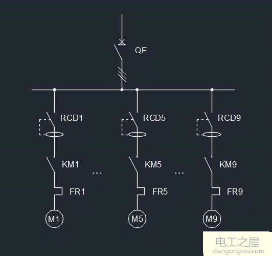 9台11KW电机需要多大的<a href=http://www.diangongwu.com/zhishi/loudianbaohuqi/ target=_blank class=infotextkey>漏电保护器</a>