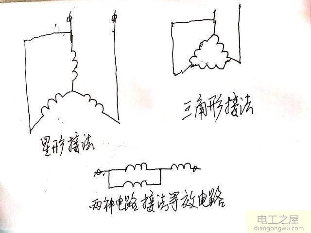 三相电的两根相线接入到一根一个相线上面去了会有什么后果