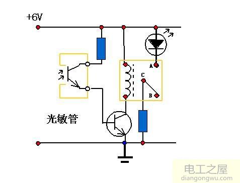 自制12v光控开关<a href=http://www.diangongwu.com/zhishi/dianlutu/ target=_blank class=infotextkey>电路图</a>